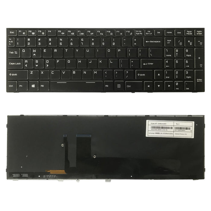 Us Version Keyboard With Back Light For Hasee G10 Z8 Z7M Z7-Ct5Na7Na7Gs Kpzgz Gx9 911Plus Cn95S01