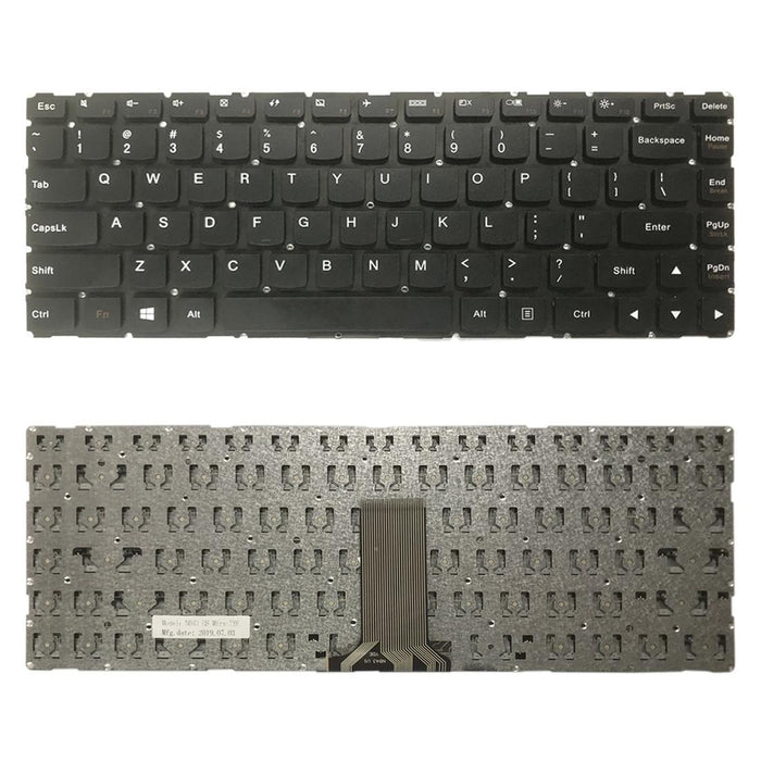 Us Version Keyboard For Lenovo Ideapad 500S-14 100S-14Ibr 100S-14Isk U31 300S-14Isk