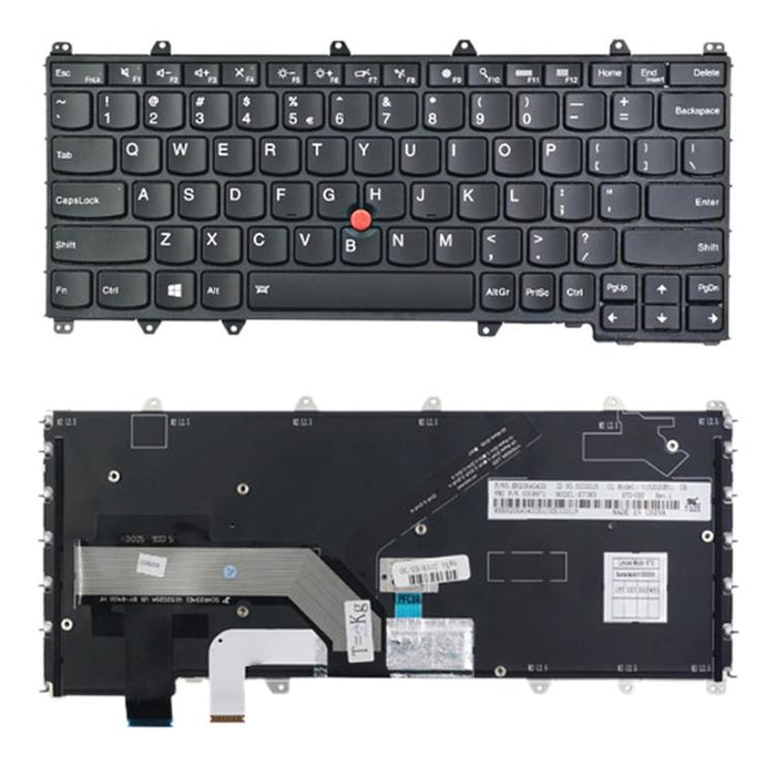 Us Version Keyboard With Back Light For Lenovo Thinkpad Yoga 260 / Yoga 370 / X380