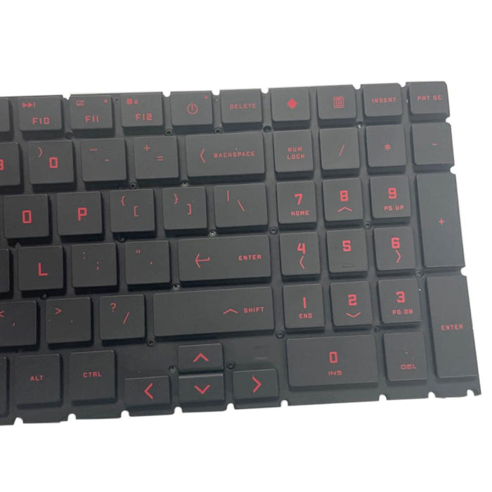 Us Version Keyboard With Backlight / Number Key For Hp Omen 15 2020 15-Ek 15-En Ek1016Tx Ek1000 Ek0018 Tpn-Q238 Tpn-Q236