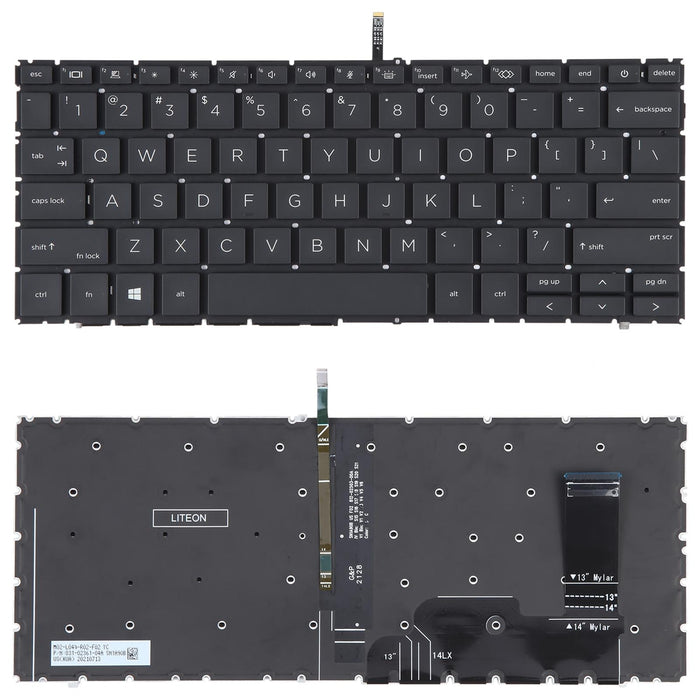 For Hp Probook 440 G9 445 G9 Us Version Keyboard With Backlight