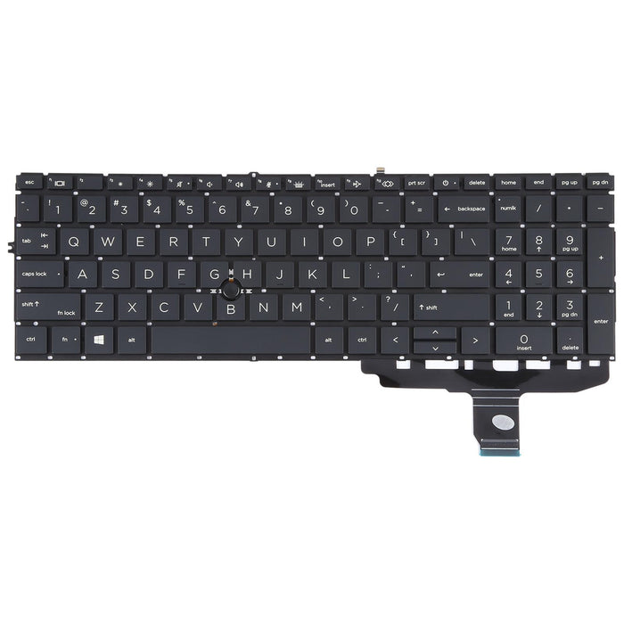 Us Version Keyboard With Backlight And Pointing For Hp Elitebook 850 G7 G8 845 G7 G8 855 G7 G8 L89916-001 L89918 Hpm19G1