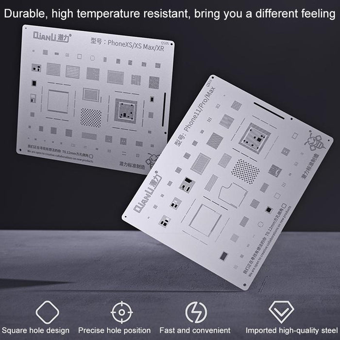 Qianli Qs03 Bumblebee Stencils Bga Reballing Planting Tin