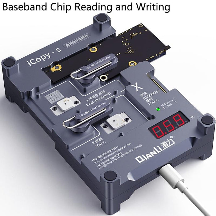 Qianli Icopy s Double Sided Chip Test Stand 4 In 1 Logic