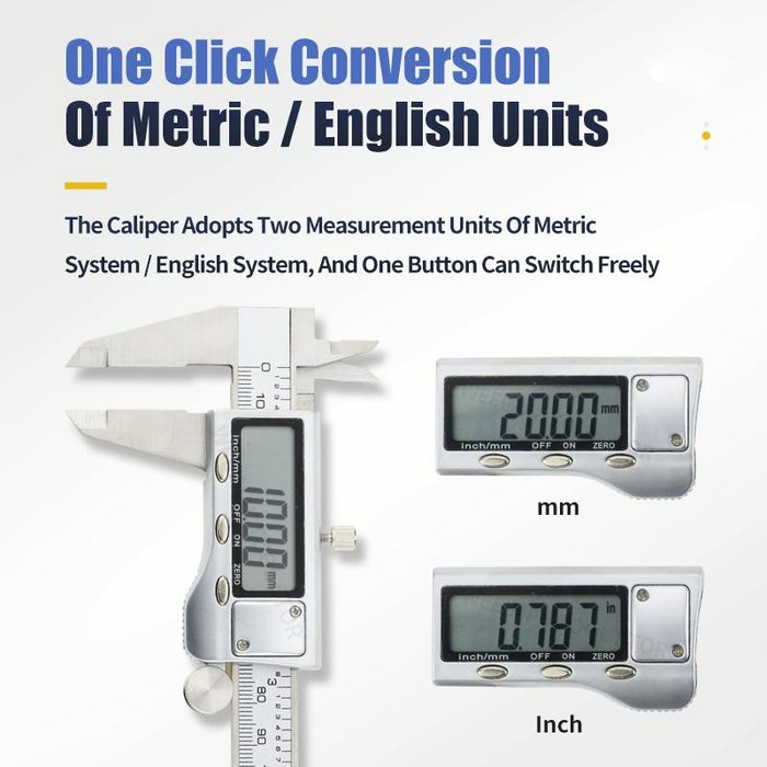 0-150mm Lcd Digital Calipers Electronic Vernier Caliper