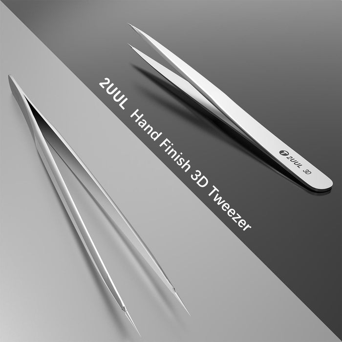 2uul Hand Polished 3d Tweezer