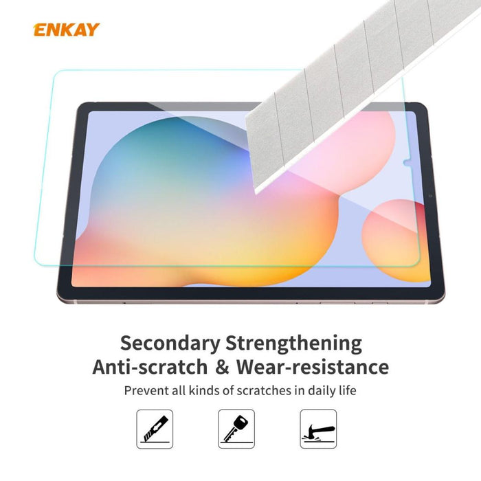 For Samsung Galaxy Tab S6 Lite P610 / P615 / Tab S6 Lite 2022 / P613 / P619 Hat-Prince 0.33Mm 9H 2.5D Explosion-Proof Tempered Glass Film