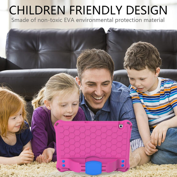 Honeycomb Design Eva + Pc Material Four Corner Anti Falling Flat Protective Shell With Strap