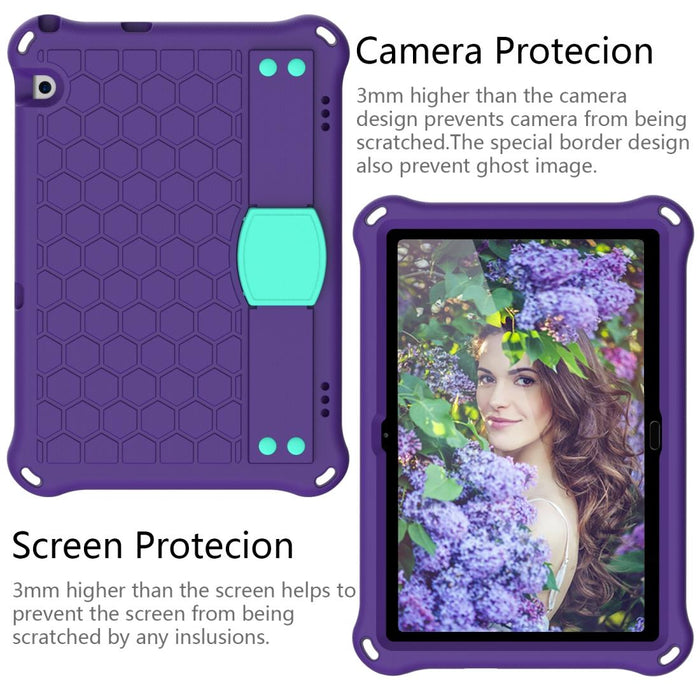 Honeycomb Design Eva + Pc Material Four Corner Anti Falling Flat Protective Shell With Strap