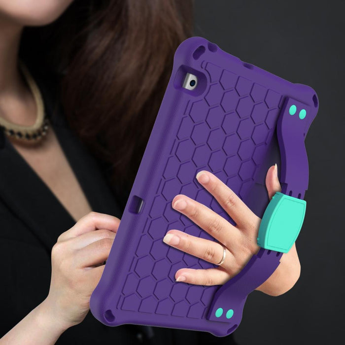 Honeycomb Design Eva + Pc Material Four Corner Anti Falling Flat Protective Shell With Strap