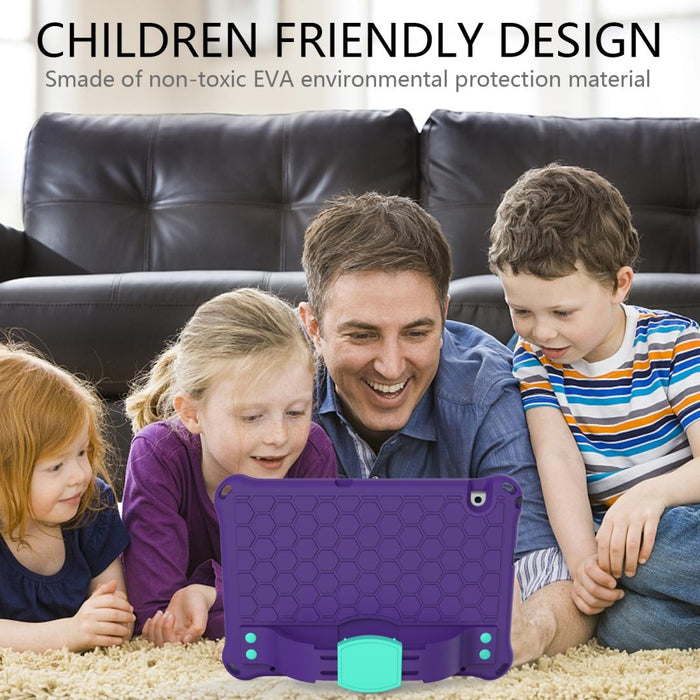 Honeycomb Design Eva + Pc Material Four Corner Anti Falling Flat Protective Shell With Strap