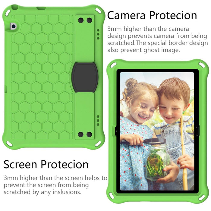 Honeycomb Design Eva + Pc Material Four Corner Anti Falling Flat Protective Shell With Strap