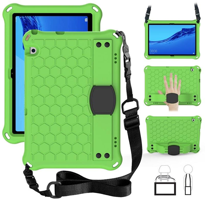 Honeycomb Design Eva + Pc Material Four Corner Anti Falling Flat Protective Shell With Strap