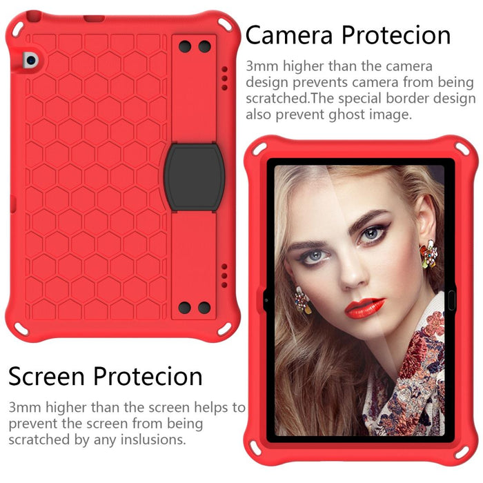 Honeycomb Design Eva + Pc Material Four Corner Anti Falling Flat Protective Shell With Strap
