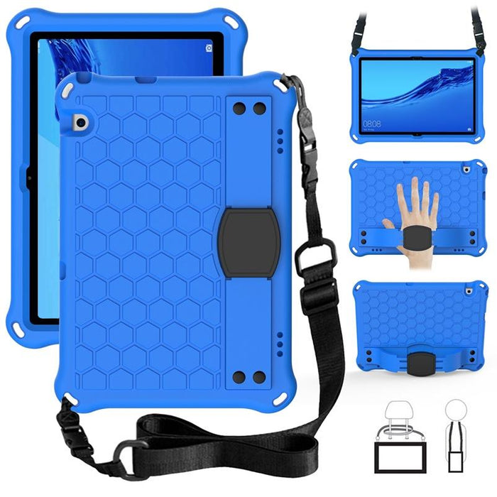 Honeycomb Design Eva + Pc Material Four Corner Anti Falling Flat Protective Shell With Strap