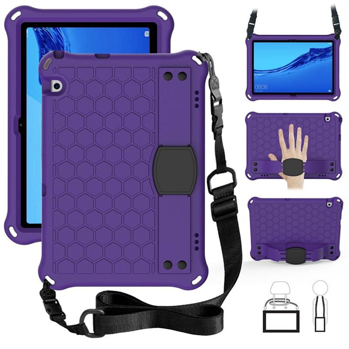 Honeycomb Design Eva + Pc Material Four Corner Anti Falling Flat Protective Shell With Strap