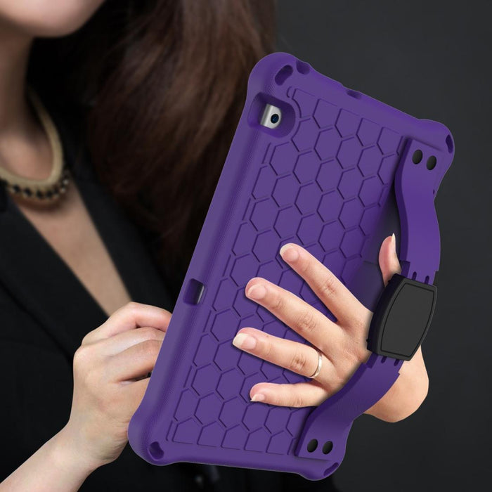 Honeycomb Design Eva + Pc Material Four Corner Anti Falling Flat Protective Shell With Strap