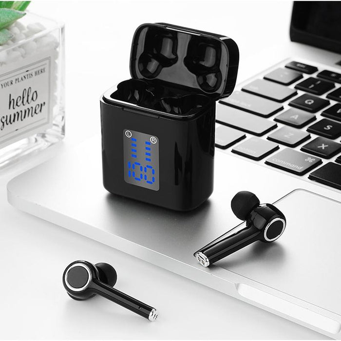 T&G Tg905 Tws Bluetooth Wireless Sport Earphones 5D Stereo With Led Display & Charging Box