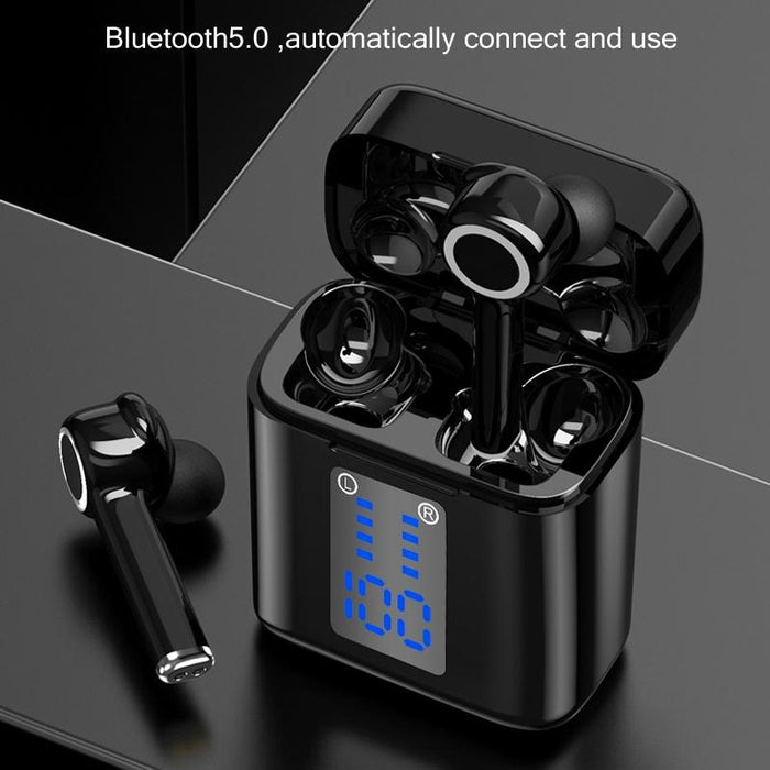 T&G Tg905 Tws Bluetooth Wireless Sport Earphones 5D Stereo With Led Display & Charging Box