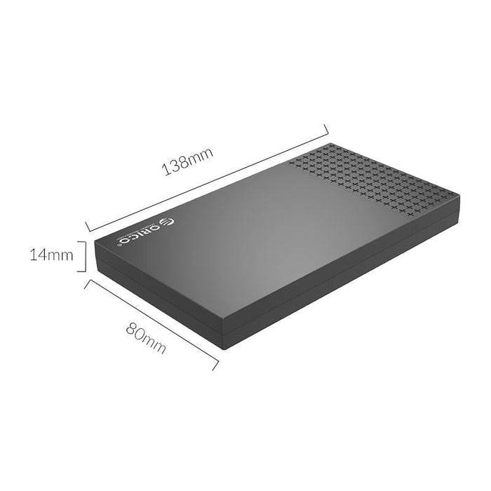Portable Usb c 2.5 Hard Drive Enclosure