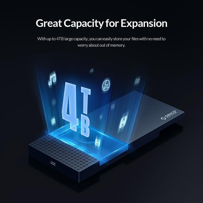 Portable Usb c 2.5 Hard Drive Enclosure