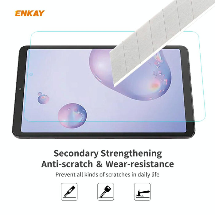 For Samsung Galaxy Tab A 8.4 2020 2 Pcs Hat-Prince 0.33Mm 9H Surface Hardness 2.5D Explosion-Proof Tempered Glass Screen Protector