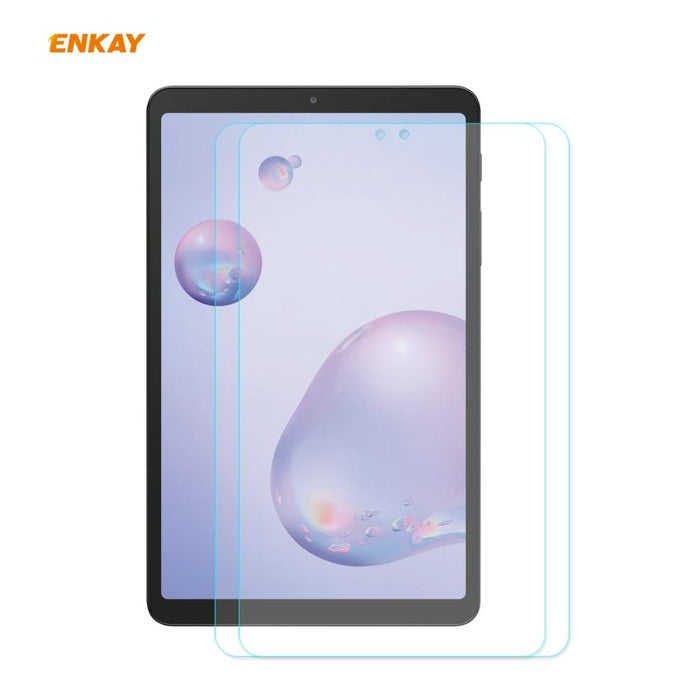 For Samsung Galaxy Tab A 8.4 2020 2 Pcs Hat-Prince 0.33Mm 9H Surface Hardness 2.5D Explosion-Proof Tempered Glass Screen Protector