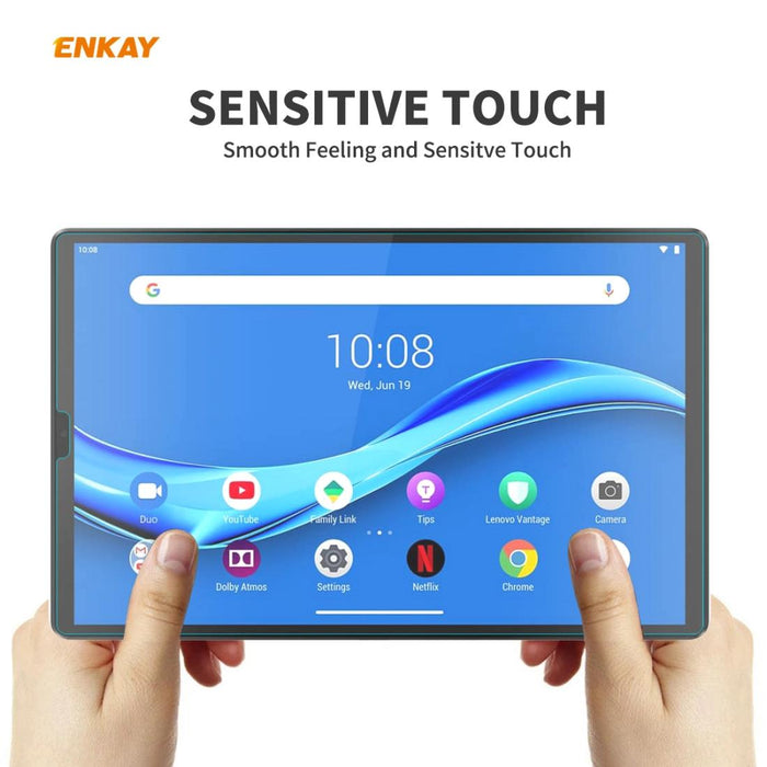 For Lenovo M10 Plus 10.3 2 Pcs Hat-Prince 0.33Mm 9H Surface Hardness 2.5D Explosion-Proof Tempered Glass Screen Protector