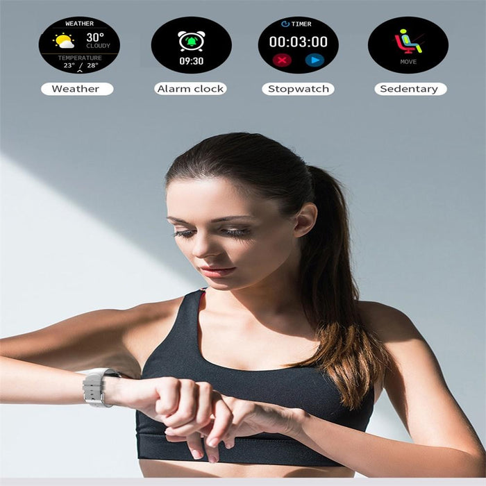 Ip67 Waterproof Smart Watch Heart Rate Monitoring