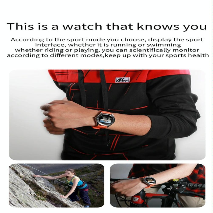 Ip68 Waterproof Smart Watch Heart Rate Sleep Monitoring