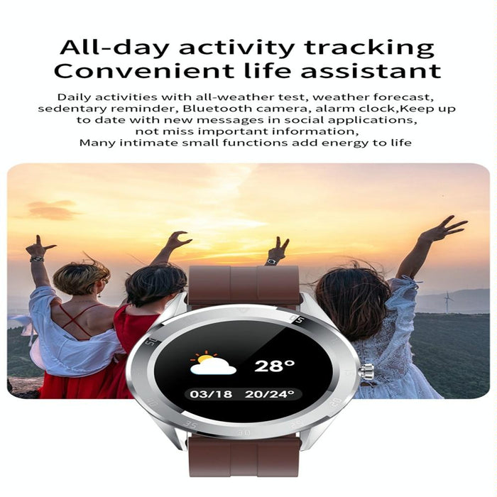 Ip68 Waterproof Smart Watch Heart Rate Sleep Monitoring