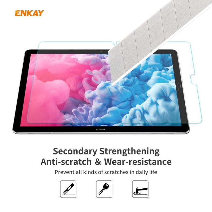 For Huawei Matepad 10.8 Hat-Prince 0.33Mm 9H Surface Hardness 2.5D Explosion-Proof Tempered Glass Protector Film