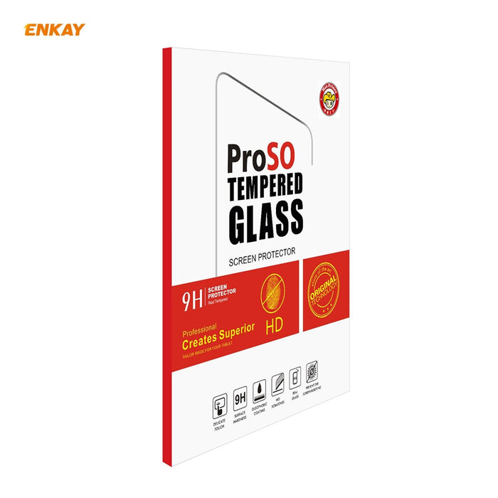 For Lenovo Tab M10 Plus Tb-X606F 2 Pcs Hat-Prince 0.33Mm 9H Surface Hardness 2.5D Explosion-Proof Tempered Glass Protector Film