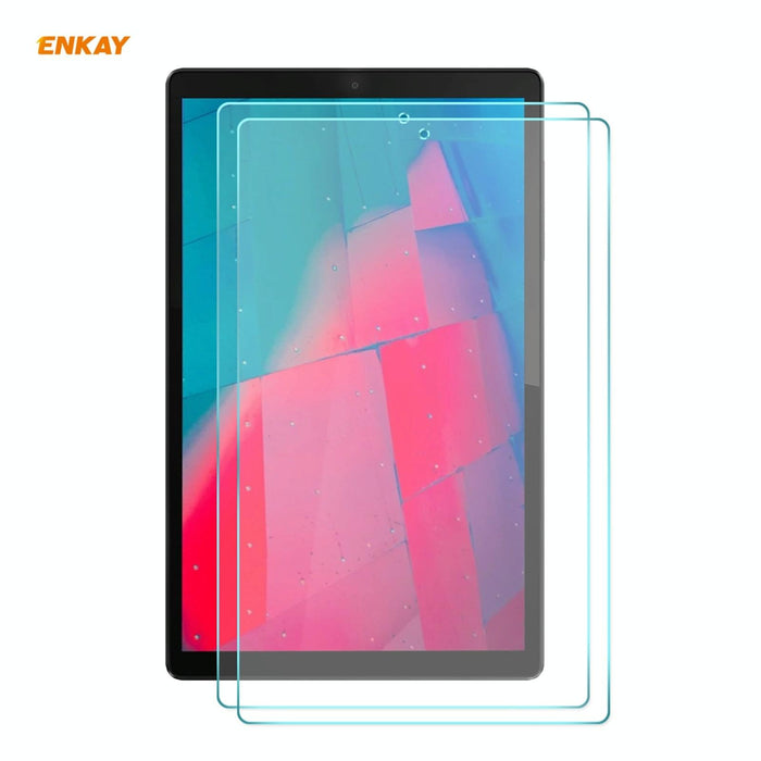 For Lenovo Tab M10 Hd 2Nd Gen 2 Pcs Hat-Prince 0.33Mm 9H Surface Hardness 2.5D Explosion-Proof Tempered Glass Protector Film