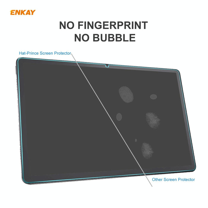 For Lenovo Tab P11 2 Pcs Hat-Prince 0.33Mm 9H Surface Hardness 2.5D Explosion-Proof Tempered Glass Protector Film