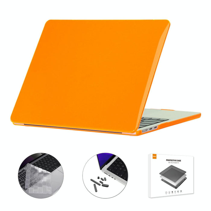 For Macbook Air 13.6 2022 / 2024 A2681 M2 / A3113 M3 Us Version 3 In 1 Crystal Laptop Case With Tpu Keyboard Film / Anti-Dust Plugs