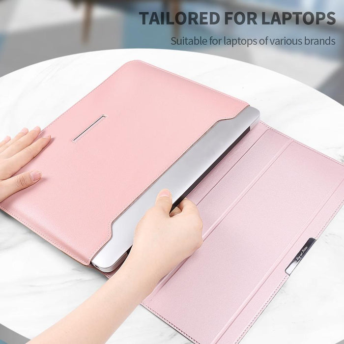 4 In 1 Universal Laptop Holder Pu Waterproof Protection Wrist Laptop Bag - 15/16Inch