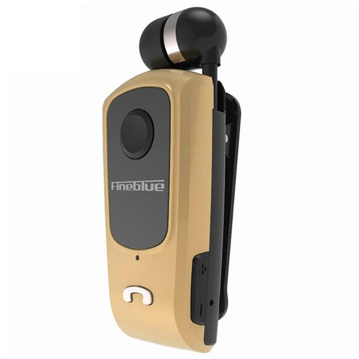 F920 Csr4.1 Retractable Cable Caller Vibration Reminder Anti-Theft Bluetooth Headset