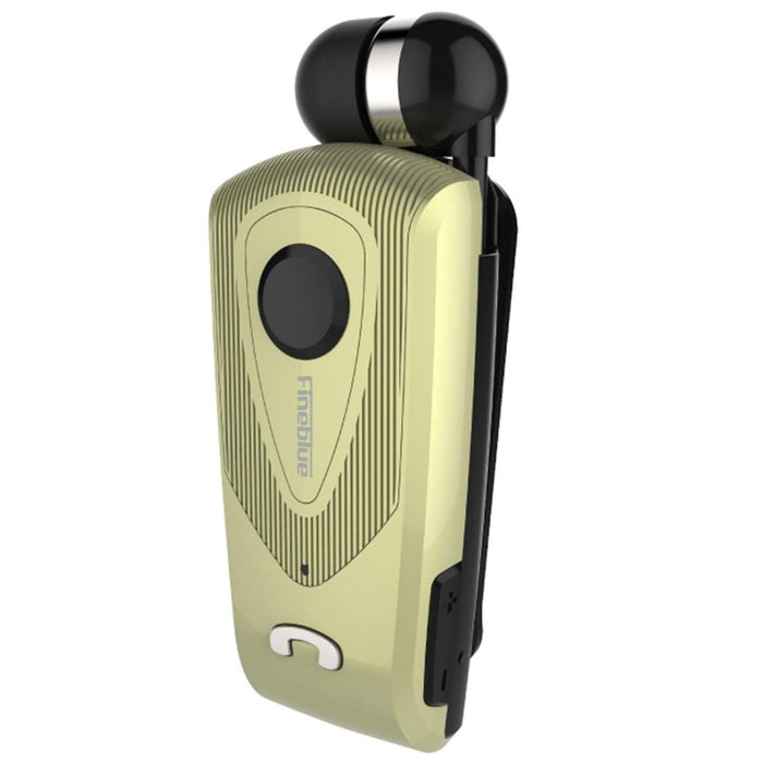 F930 Csr4.1 Retractable Cable Caller Vibration Reminder Anti-Theft Bluetooth Headset