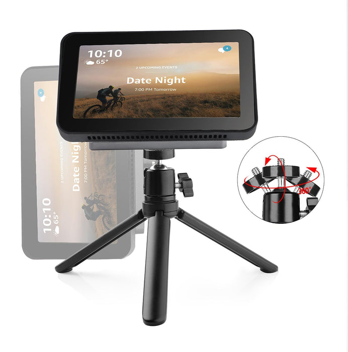 For Smart Speaker With Screen Echo Show 8 With Magnetic 360 Degrees Adjustable Rotating Holder Set