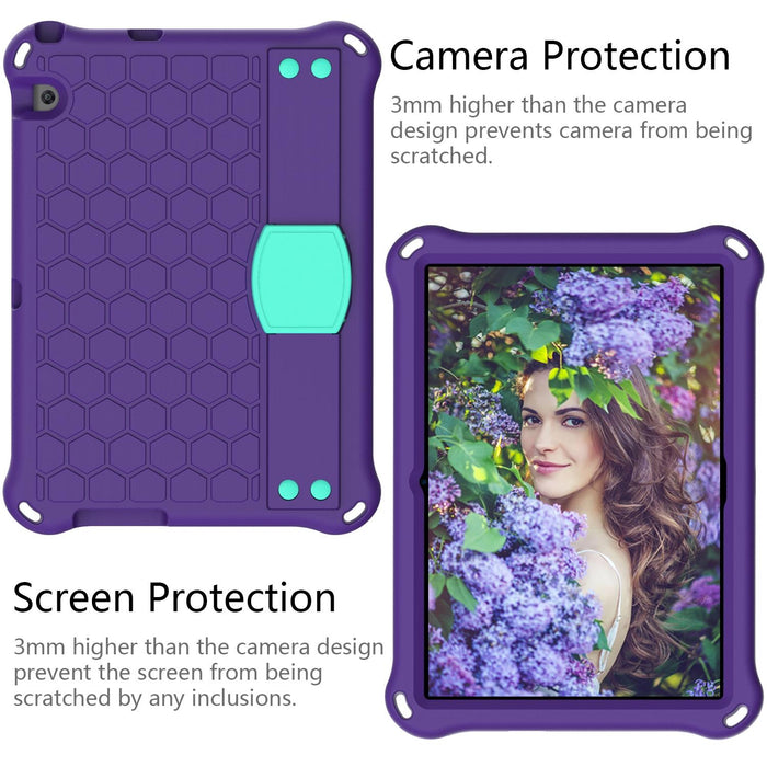 Honeycomb Design Eva + Pc Material Four Corner Anti Falling Flat Protective Shell With Strap