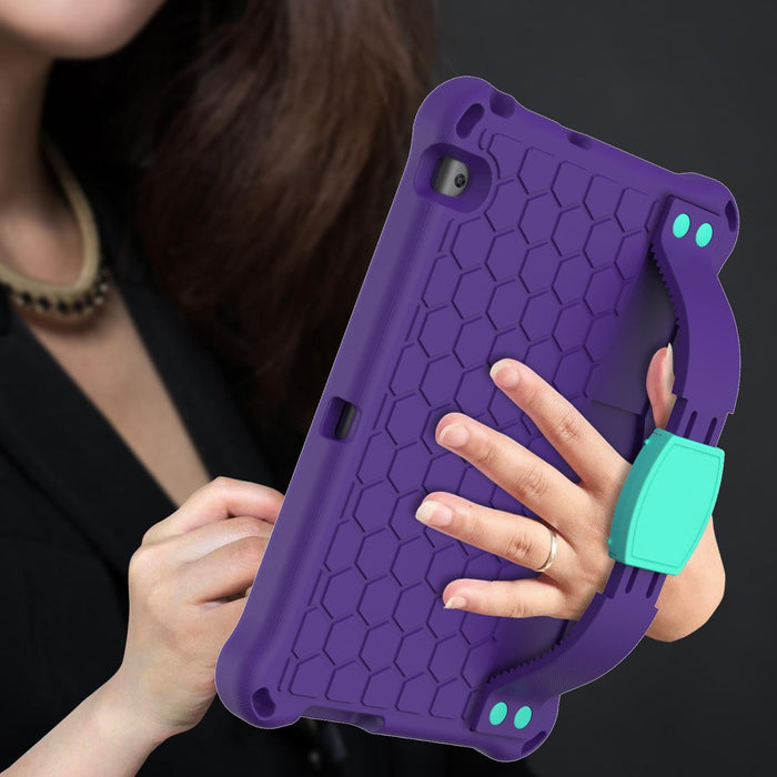 Honeycomb Design Eva + Pc Material Four Corner Anti Falling Flat Protective Shell With Strap