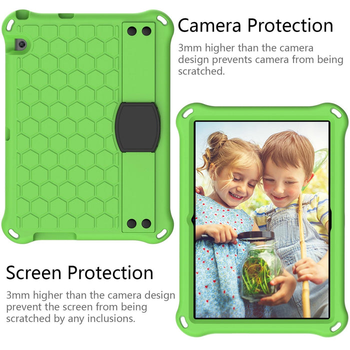 Honeycomb Design Eva + Pc Material Four Corner Anti Falling Flat Protective Shell With Strap