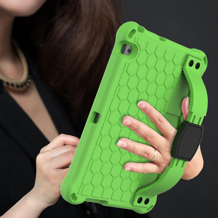 Honeycomb Design Eva + Pc Material Four Corner Anti Falling Flat Protective Shell With Strap