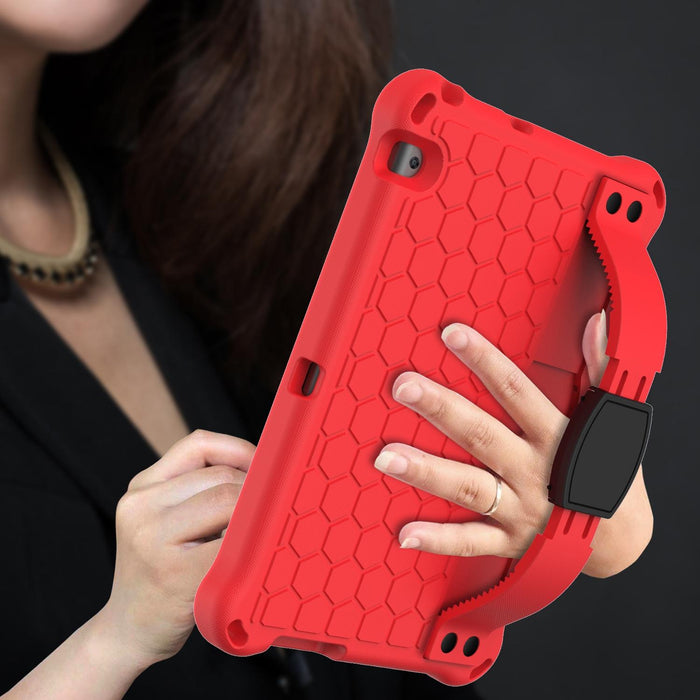 Honeycomb Design Eva + Pc Material Four Corner Anti Falling Flat Protective Shell With Strap