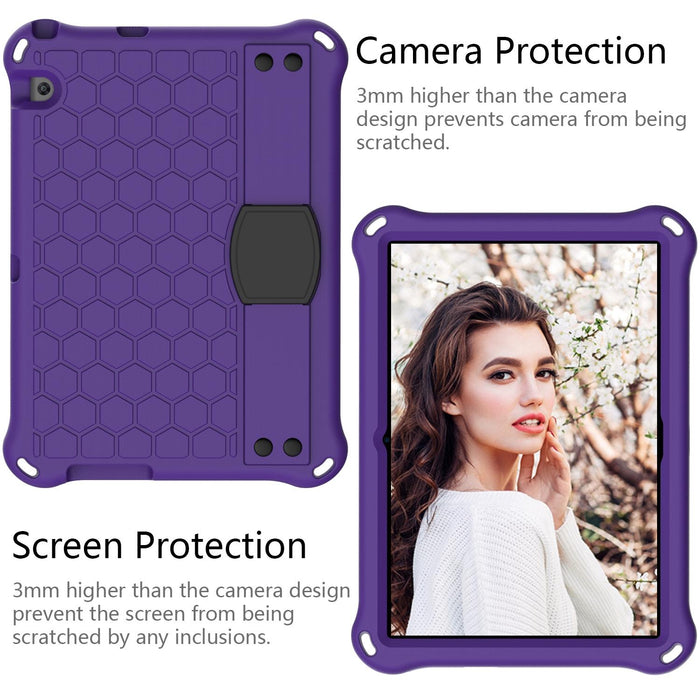 Honeycomb Design Eva + Pc Material Four Corner Anti Falling Flat Protective Shell With Strap