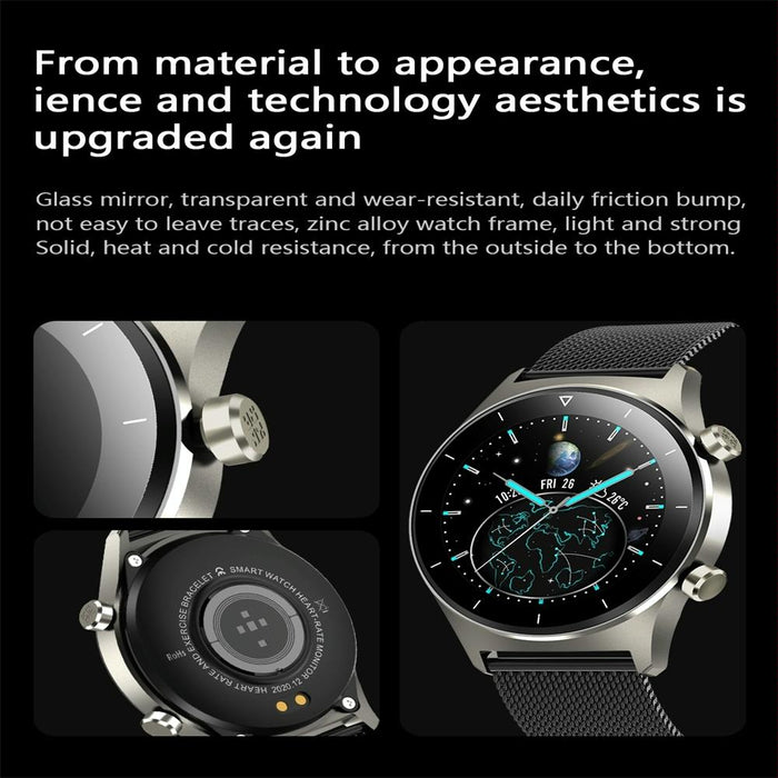 Ips Smart Watch Ip68 Waterproof Heart/Bp/Oxygen/Sleep Monitoring