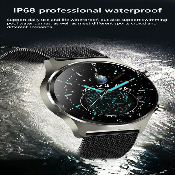 Ips Smart Watch Ip68 Waterproof Heart/Bp/Oxygen/Sleep Monitoring