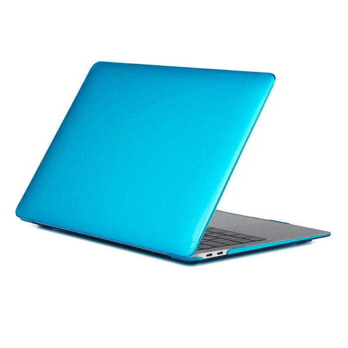 For Macbook Air 13.3 Inch A1932 2018 3 In 1 Crystal Laptop Protective Case + Us Version Tpu Keyboard Film + Anti-Dust Plugs Set