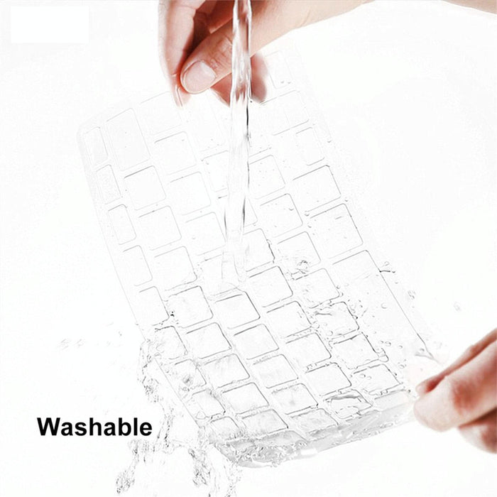 For Macbook Air 13.3 Inch A1932 2018 3 In 1 Crystal Laptop Protective Case + Us Version Tpu Keyboard Film + Anti-Dust Plugs Set